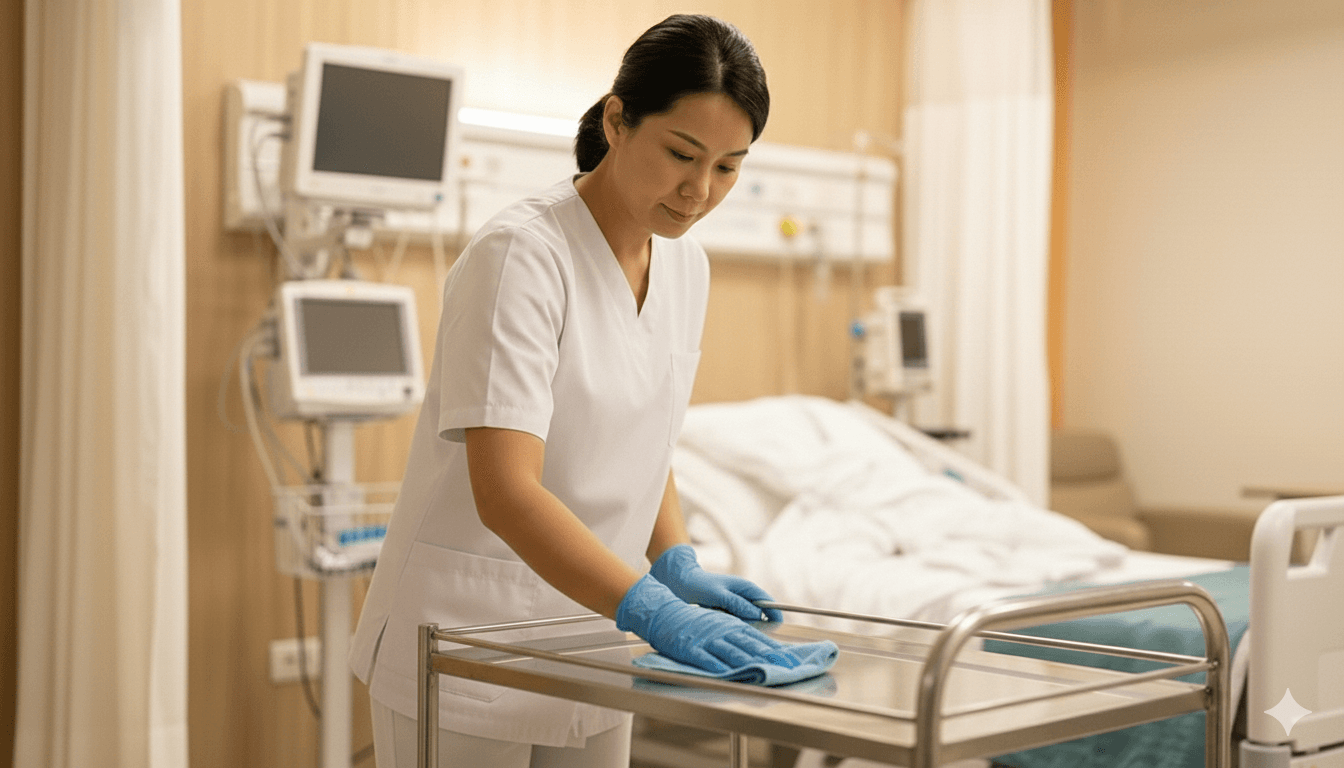 BVO Schoonmaker in de zorg II