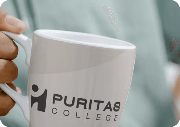 Bakje koffie bij Puritas College